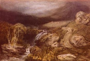 Joseph Mallord William Turner : Mountain Stream, Coniston